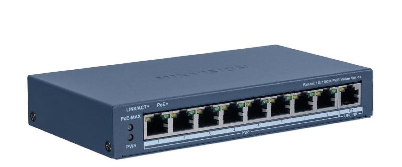 Entry-level Smart Managed 100Mbps PoE EI Series PoE Switch