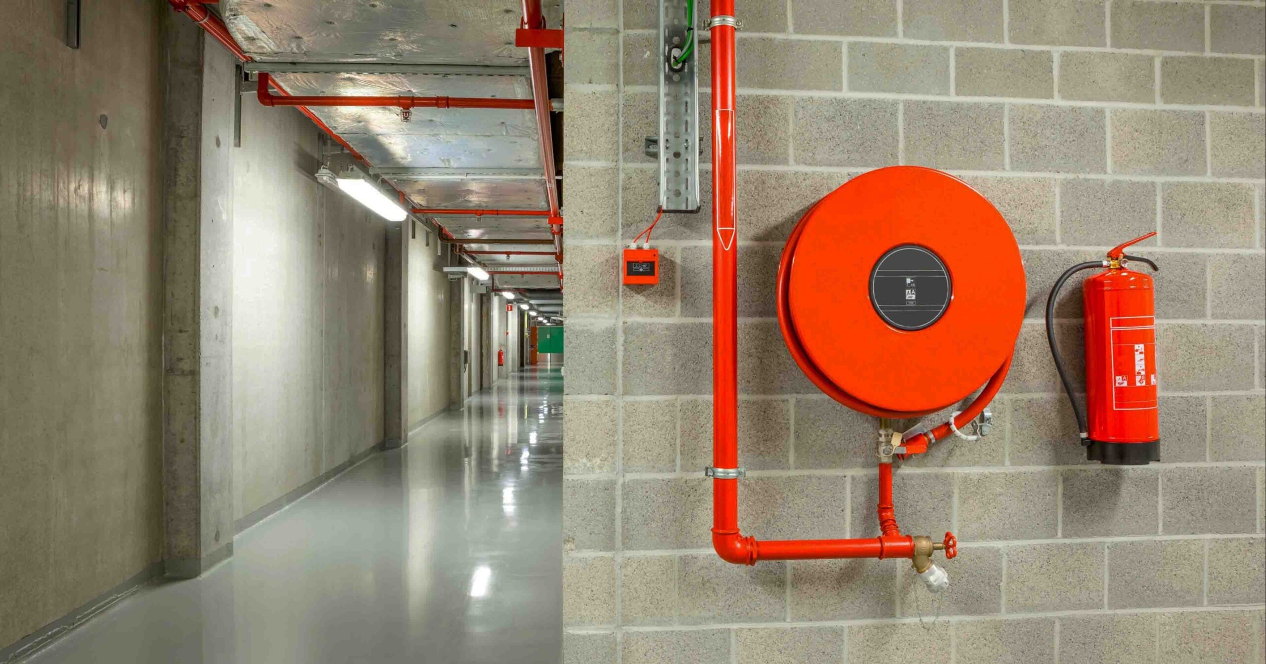 installtion of fire fighiting per point FHC