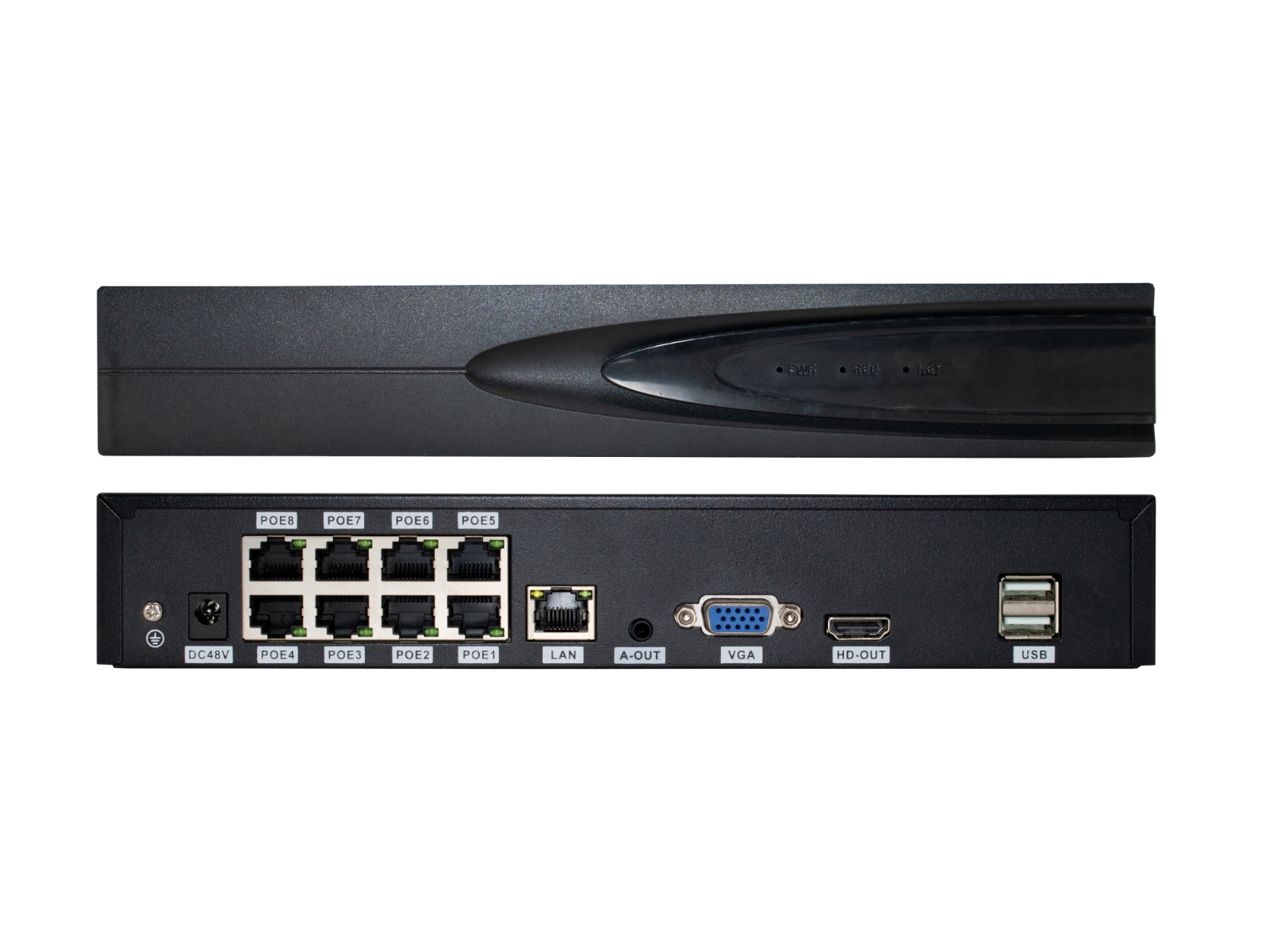 4CH 4K AI PoE Network Video Recorder