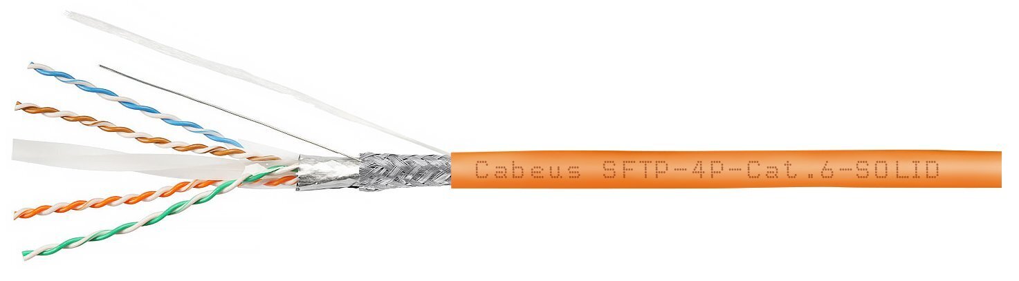 Ajwasys CAT6 Shielded Cable