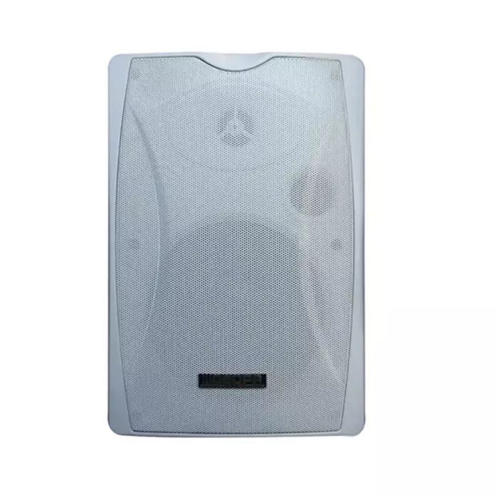 40W Wall Mount Speaker with Power Tap White